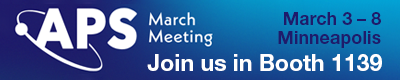 Visit Lake Shore Cryotronics in Booth 1139 at the APS March Meeting