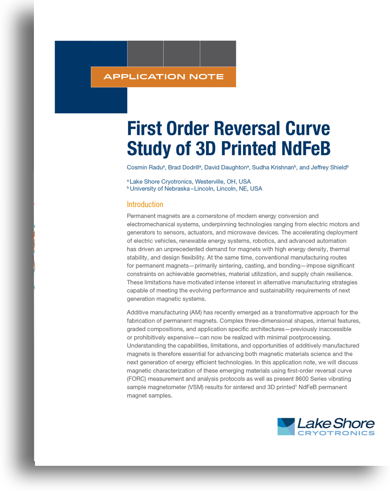 Featured image for Learn about characterizing additively manufactured permanent magnets