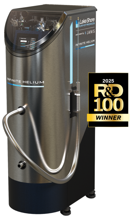 LakeShore_Infinite-Helium_2025-R&D-100 Lake Shore Cryotronics Infinite Helium system wins R&D 100 Award