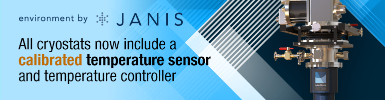 All cryostats now include a calibrated sensor