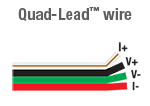 Quad-Lead wire