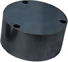 104 mm (4 in) pole cap