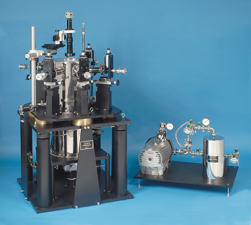 Superconducting cryogen-free probe station