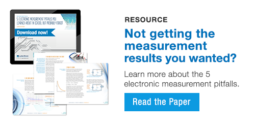 Learn more about 5 common electrical measurement pitfalls