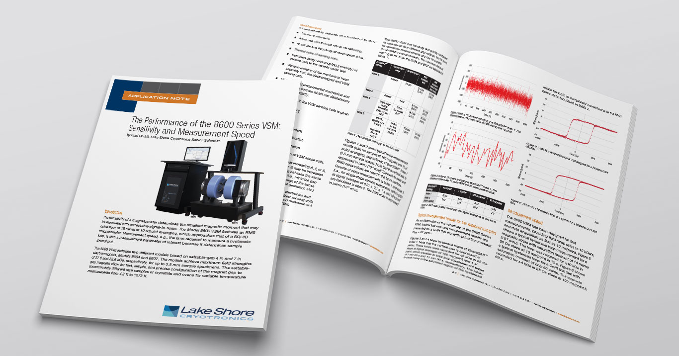 Featured image for Now available: New VSM app note and FORC ebook for download