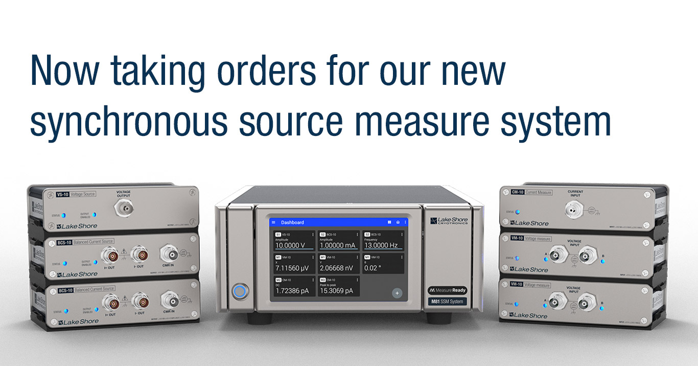Featured image for Now taking orders for our new synchronous source measure system — watch the video