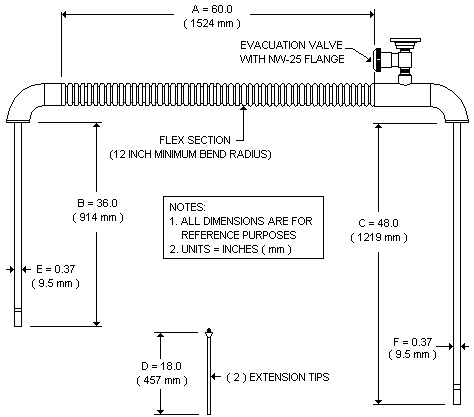 FHT-DRA mechanical drawing