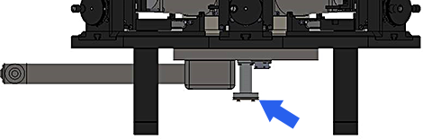 Backside optical access shown on TTPX