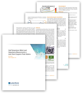 High temperature wafer-level probe station measurement application note High temperature wafer-level probe station measurement application note