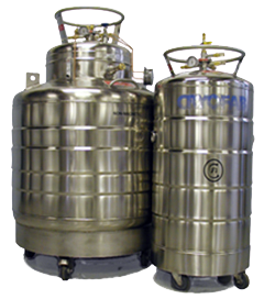 Liquid helium storage Dewars and accessories