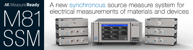 The new M81-SSM synchronous source measure system