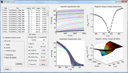 mce Magnetocaloric Effect Analysis Software