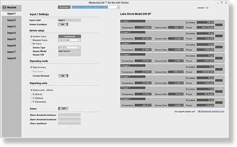 module configuration