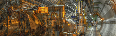 particle accelerator tunnel
