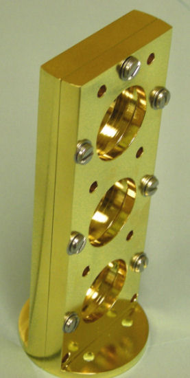 ST-100-FTIR two-piece, three position sample holder