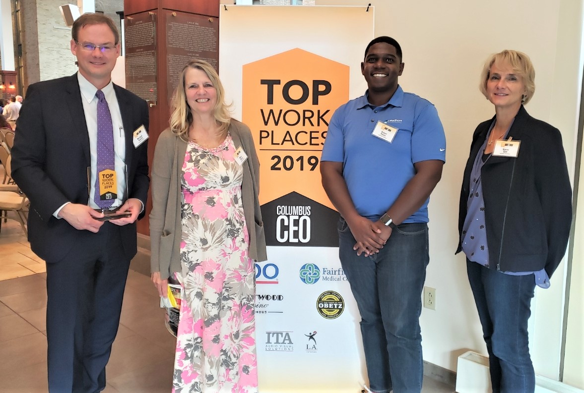 Lake Shore Team Receives 2019 Top Workplaces Award
