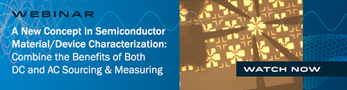 Webinar—new concept for semiconductor characterization