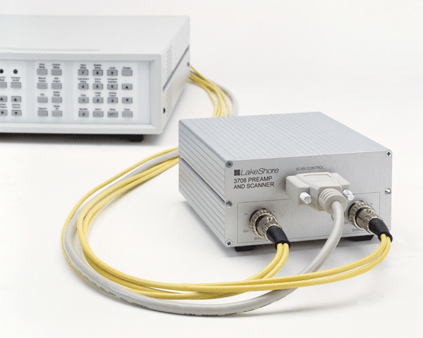 Model 3708 8-channel low noise preamp/scanner