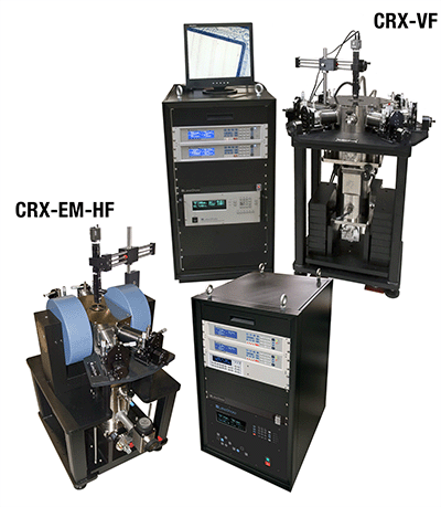 Model CRX-VF and Model CRX-EM-HF cryogen-free probe stations