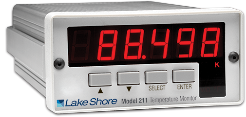 Model 211 cryogenic temperature monitor