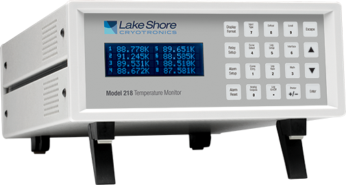 218 cryogenic temperature monitor