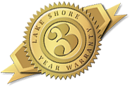 Lake Shore 3-year warranty