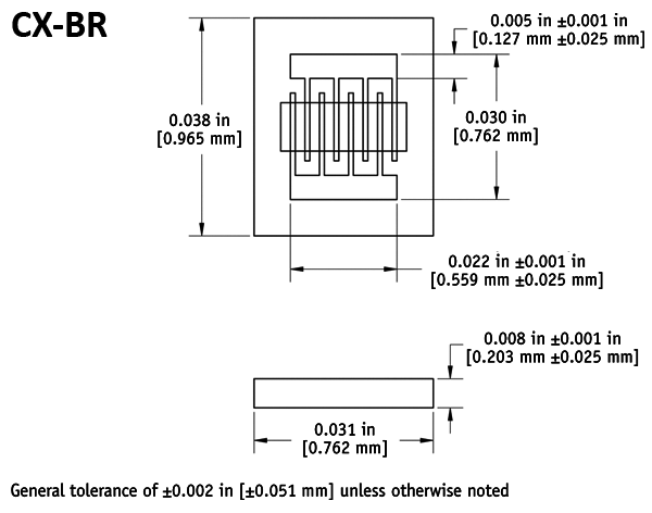 CX-BR dimensions