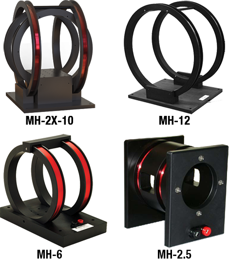 Helmholtz coils (field standards)